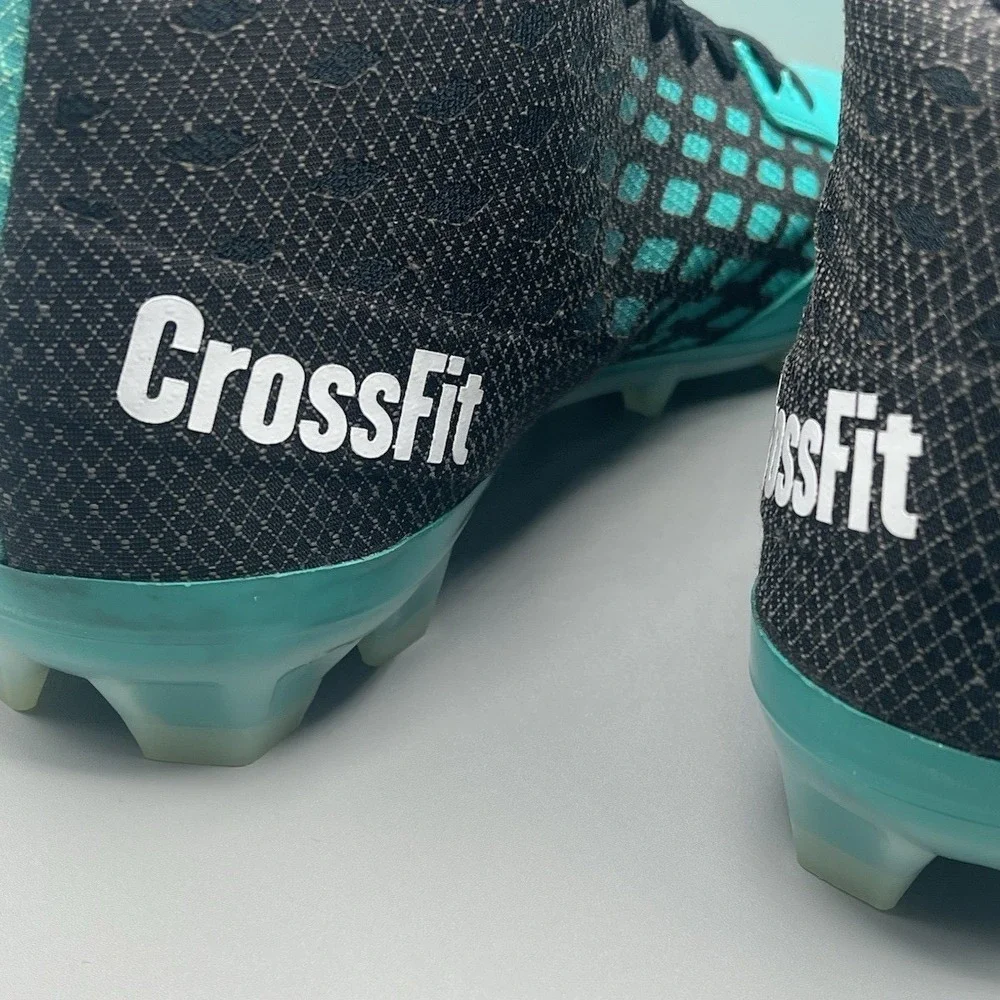 Reebok x Adidas CrossFit Games Training Green Teal Cleats - Men's Size 15 NEW